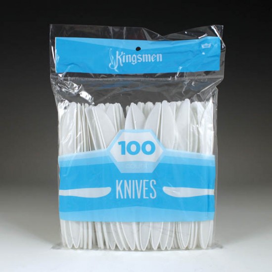 P3303WHT Kingsmen White
PolyPro Knives - 1000(10/100)