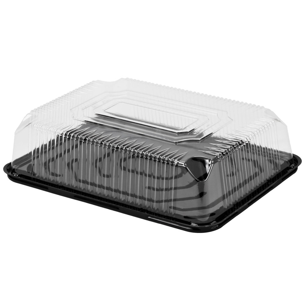 G83-1 1/4 Sheet Cake Black
Base with Low Dome - 80