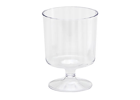 2208 Clear 8oz. Pedestal Wine 
Glass(1-pc) - 240 (24/10)