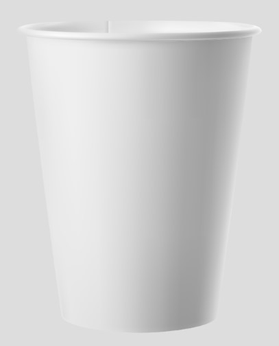 8HPC-White/SWHC8PE 8 oz. 
Single Sided Poly Paper Hot 
Cups - 1000(20/50)