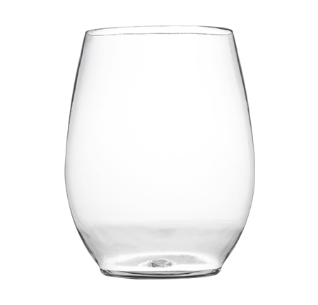 2712-CL Renaissance Stemless Clear 12oz. Wine Glass -