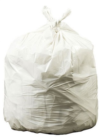 RST3858W White 38&quot;x58&quot; .70 
Mil. 60 Gal. Can Liners - 
100(4/25)