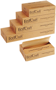 016008 NK8 8&quot; x 10.75&quot;
EcoCraft Natural Interfolded
Dry Wax Deli Sheets -
6000(12/500)