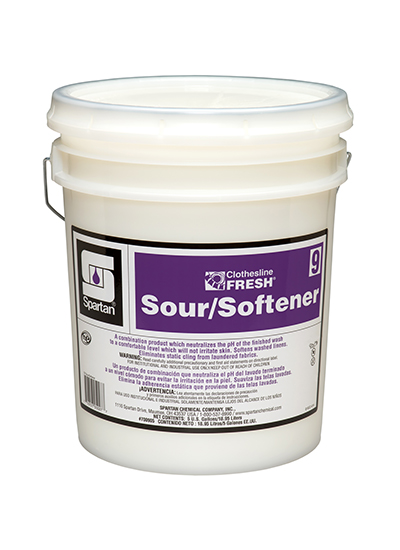 700905 Clothesline Fresh Sour/Softener 9 - 1(5 Gal.)