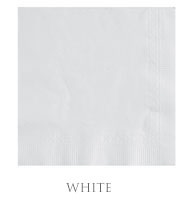 500-002 White 10x10 2ply 1/4
Fold Beverage Napkin -
3600(18/200)