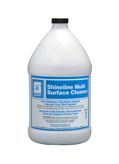 004004 Shineline Mint Multi  Surface Cleaner - 4(4/1 