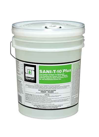 315905 SANI-T-10 Plus Quat-Based Sanitizer - 1(5