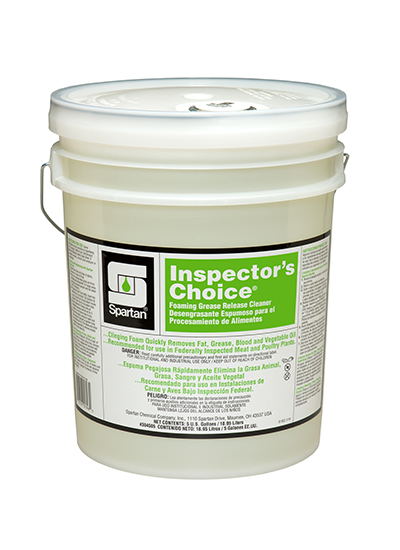 304505 Inspector&#39;s Choice Foaming Meatroom Degreaser 