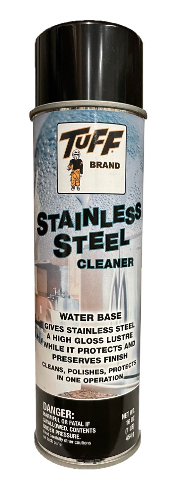 Tuff Brand Stainless Steal
Water Based Aerosol Cleaner -
12(12/20 oz.)