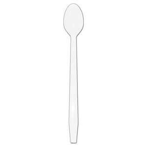 S2303W White Polystyrene Soda
Spoon (Bulk) - 1000
