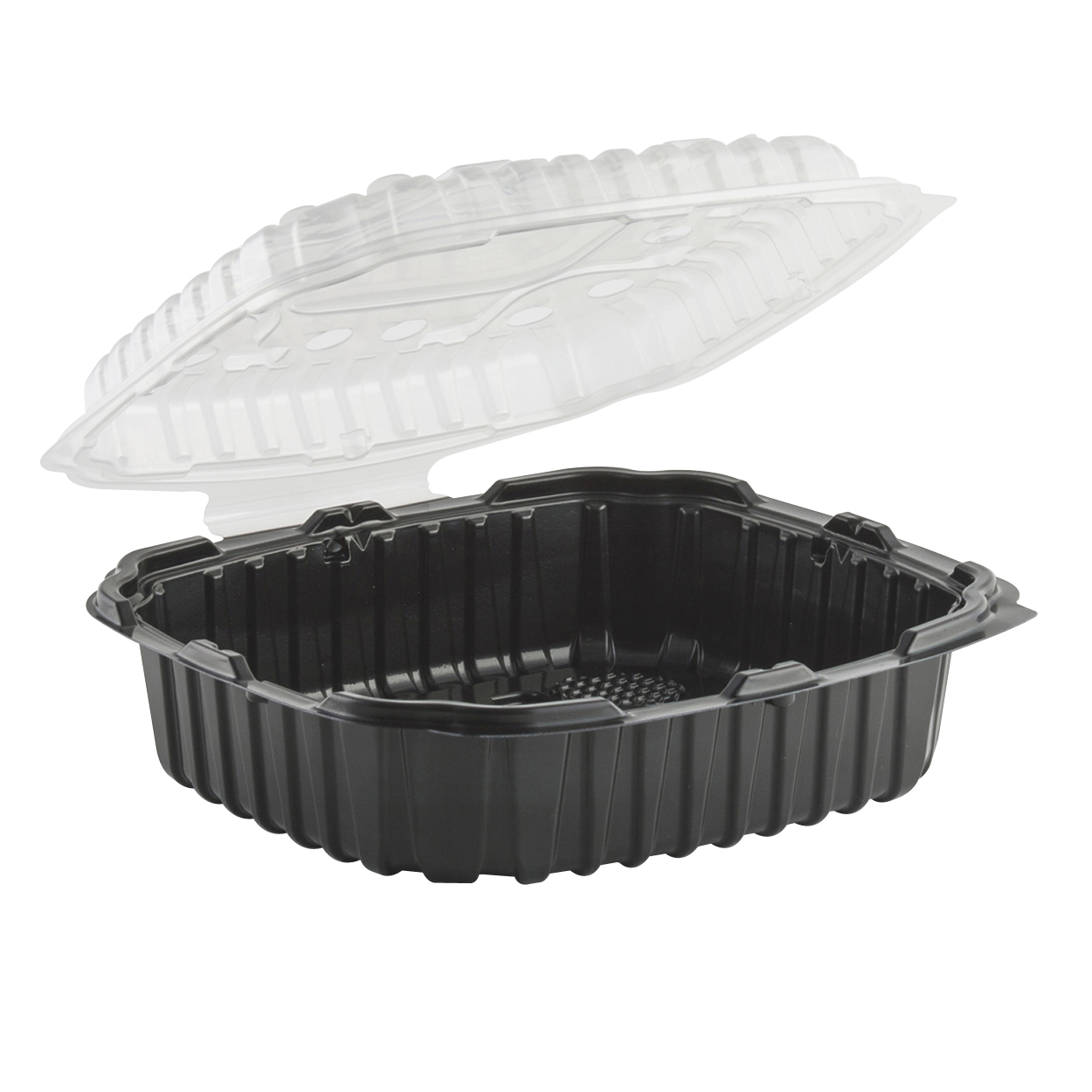 4669109 CF91011 63oz. Crisp 
Food Hinged Containers 
(10.5&quot;x9.5&quot;) - 120 