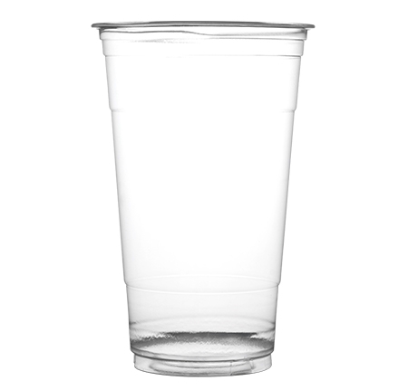 3132115 Super Sips Clear 32 oz. PET Plastic Cups -