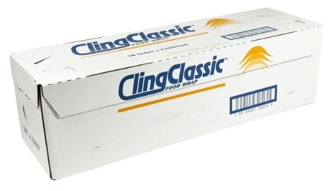 7301835 18&quot; x 2000&#39; Cling 
Classic Foodservice
Film - 1