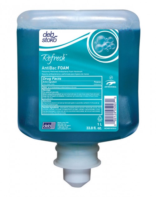 ANT1LO Refresh AntiBac Foam Soap 1L Orange Tip - 6(6/1