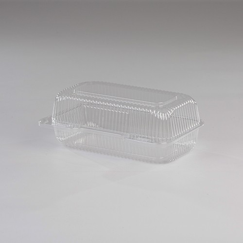 02090 Clear Bakery/Deli Hoagie Utility Containers (9&quot;