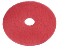 404416 16&quot; Red Buffing Pads - 5