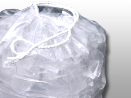 H19PDS Low Density Metallocene 
10# Ice Bags with Drawstring - 
500