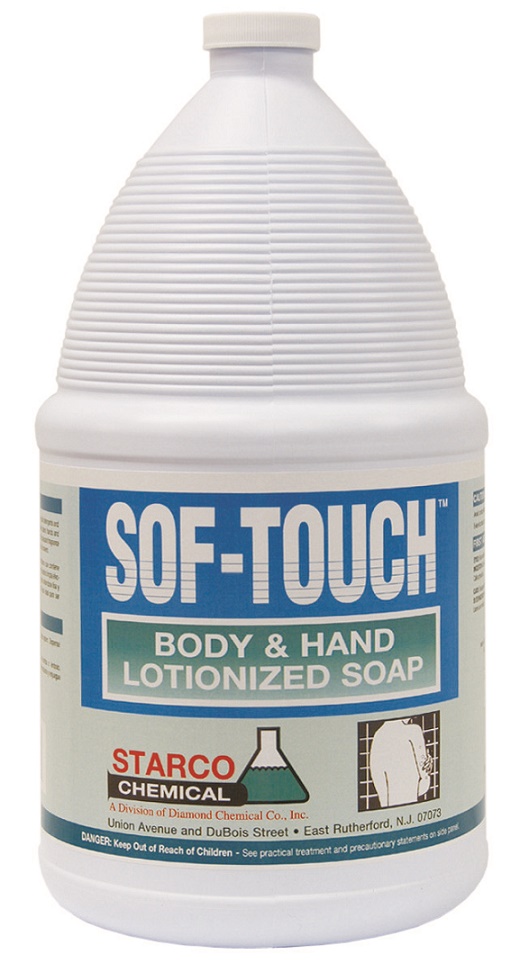 1324/020874 Sof-Touch White Body and Hand Soap - 4(4/1