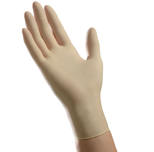 GSLF103/INDPFT103/27992 Medium  Powder Free Latex Gloves - 