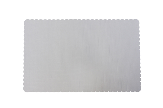 201-001 10x14 White Bond
Scalloped Edge Placemat - 1000