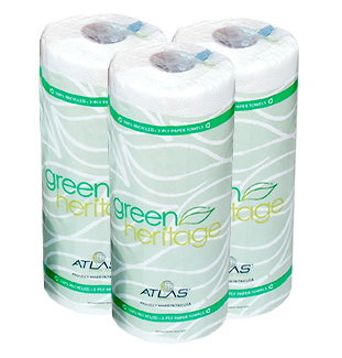 0635012 Marcal Pro 11&quot; x  8&quot;2 Ply Household Roll Towels 