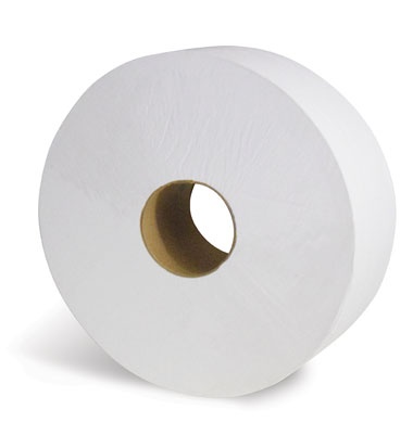 JRT620002 12&quot; x 1600&#39;
(3.3&quot; core) 2 Ply Jumbo Roll
Tissue - 6 (6/1600&#39;)