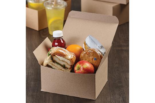 9620 Kraft Paperboard Lunch  Box - 100