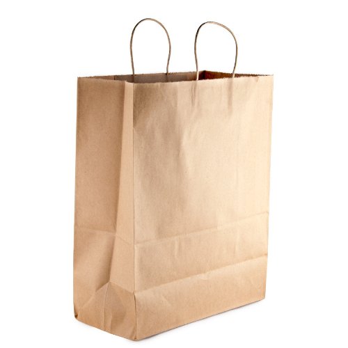 84621/87128 Brown Plain 65#
13&quot; x 7&quot; x 17&quot; Handle
Shopping Bags - 250