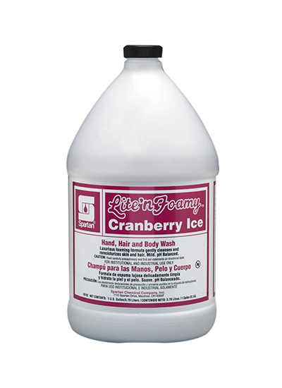 315204 Lite&#39;n Foamy Cranberry Ice Hand, Hair, And Body Wash
