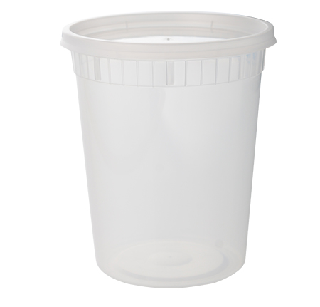 17CPDLC32 Reform 32oz. Deli  Containers and Lids - 240