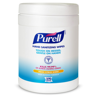 9113-06 Purell Hand Sanitizing Wipes - 6 (6/270)
