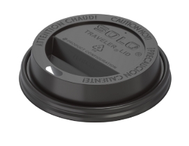 TL38B2-0004 Traveler Black Cappuccino Dome Lids -